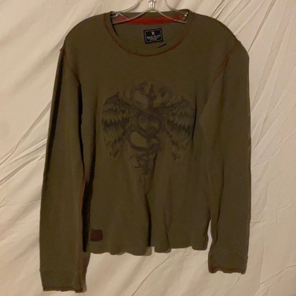 Mark Ecko thermal shirt/sweatshirt